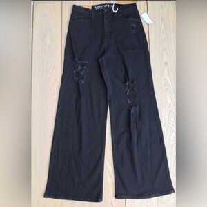 New Vanilla star skater super high rise wide leg size 11